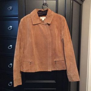 Light brown suede jacket by Coldwater Creek size M